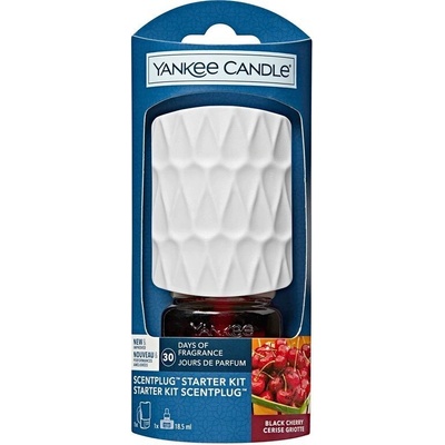 Yankee Candle Elektrický difuzér do zásuvky Organic Kit Black Cherry 18,5 ml