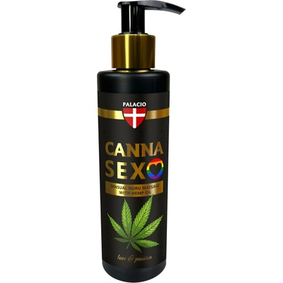 PALACIO Konopný masážny olej Cannasex 150 ml