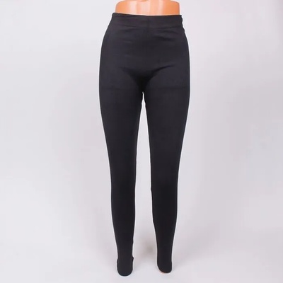 Плътен безшевен клин в черен цвят 320 den