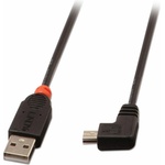 Lindy Кабел Lindy, от USB-A(m) към Mini-B(m), 2m, черен (31972)