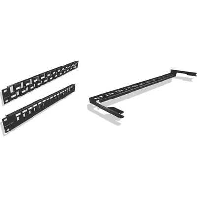 Brand-Rex Модул BrandRex Cable Manager for Double Skin SIJ Panel - BLACK (MMCACCCMSIJ2)