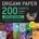 Tuttle Publishing Origami Paper 200 sheets Birthstones 6" (15 cm) | Tuttle Publishing