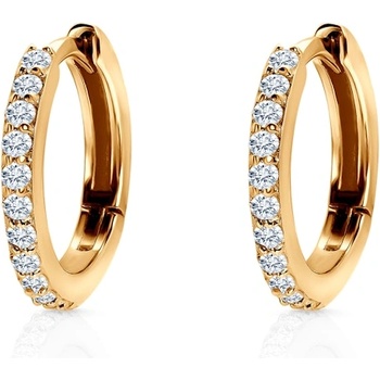 SAVICKI Обеци Savicki: злато, цирконий