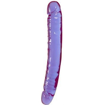 Doc.Johnson Crystal Jellies Jr. Double Dong