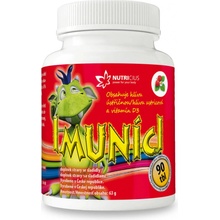 Nutricius Vitamín D3 400IU pro děti jahoda 90 tablet