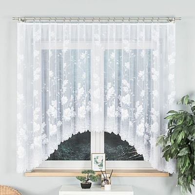 Oblouková záclona Tereza Bez řasící pásky 160x300 – Zboží Dáma