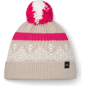 Eisbär Зимна шапка (beanie) Eisbär Norrak Pompon Mütze Beanie - Brushed Silver / White / Pitti Pin - размер One Size (904-6946-0111)