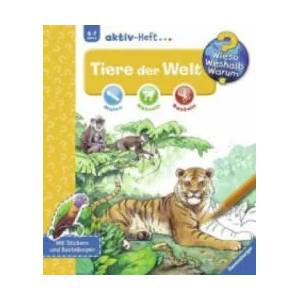 Wieso? Weshalb? Warum? aktiv-Heft: Tiere der Welt | Stefan Richter (ISBN: 9783473326952)