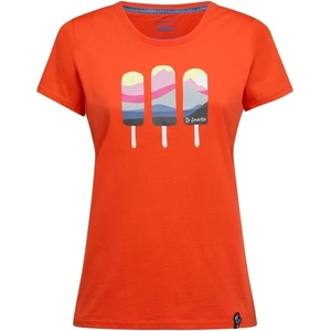 La Sportiva Дамска тениска La Sportiva Women's Icy Mountains T-Shirt - Cherry Tomato (116-9195-0512)