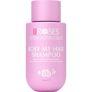 Nature of Agiva Roses Ревитализиращ и възстановяващ шампоан с натурална розова вода, 300 ml - ozone