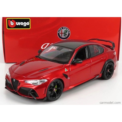 Bburago Alfa romeo Giulia Gtam 2020 Rosso Gta Red Met 1:18