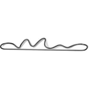 ferm LIVING Закачалка за кърпи Curvature черно-месингова (1104263724)