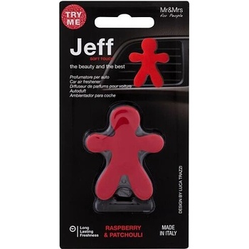 Mr&Mrs Fragrance Jeff Soft Touch Raspberry & Patchouli