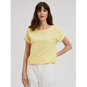 Moodo Жълта тениска с къс ръкав Moodo Moodo | Zhalt | ЖЕНИ | XXL