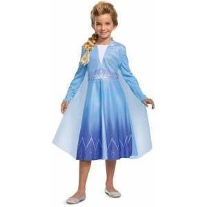 BigBuy Carnival Маскировъчен костюм за деца Elsa Frozen Син Размер Размер - 7-8 Години