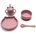 Lorelli Силиконов сет за хранене 4 части Lorelli - Natural, Deep pink (10230700002)
