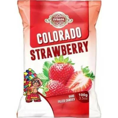 Evropa hard candy colorado strawberry 100 g