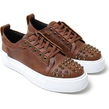 Chekich Унисекс обувки с връзки CH169 - Таба #359726 (359726_Кафяво)