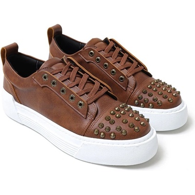 Chekich Унисекс обувки с връзки CH169 - Таба #359726 (359726_Кафяво)