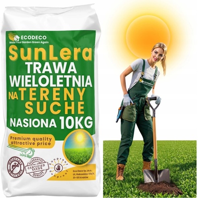 Tráva, zmes trávy, na suché plochy, na tienisté plochy, záhrada Eco Deco 400 m² 10 kg