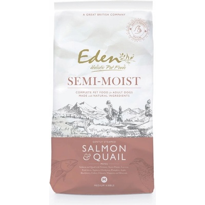 Eden Semi-Moist Adult Losos Křepelka 2 kg