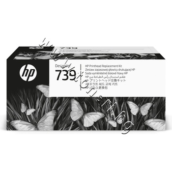 HP Комплект печатаща глава HP 739, p/n 498N0A - Оригинален HP консуматив - комплект 4 мастилa и глава (498N0A)