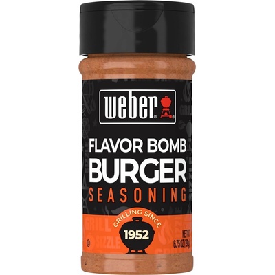 WEBER Korenie Flavor Bomb Burger Seasoning 191 g