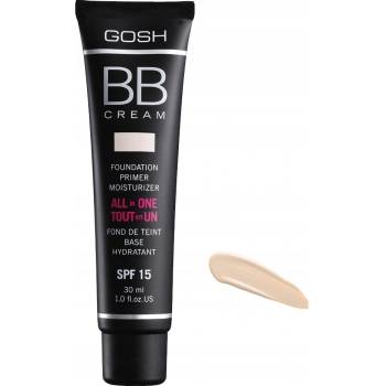 Gosh BB krém Foundation Primer Moisturizer All in One 1 Sand 30 ml