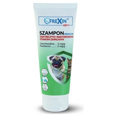 Frexin Šampon proti houbovým a bakteriálním zánětům pro psy a kočky 220 g