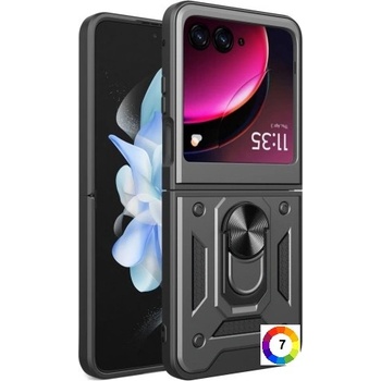 Motorola Razr 40 Ultra 5G Удароустойчив Ring Holder Калъф и Протектор