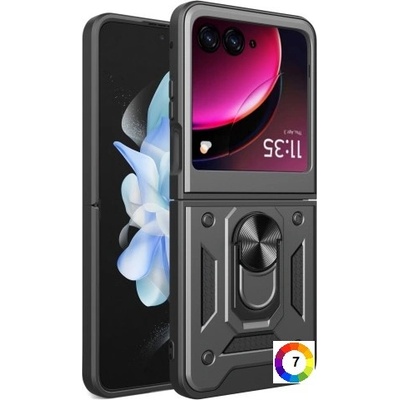 Motorola Razr 40 Ultra 5G Удароустойчив Ring Holder Калъф и Протектор