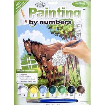 Royal & Langnickel Malování podle čísel Koně