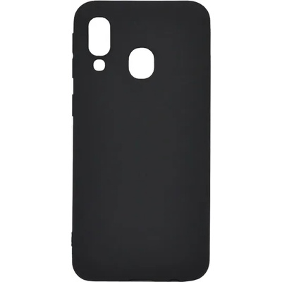 Gigapack Samsung A40 GIGAPACK Силиконов капак за телефон, матов, черен GP-86513 (GP-86513)