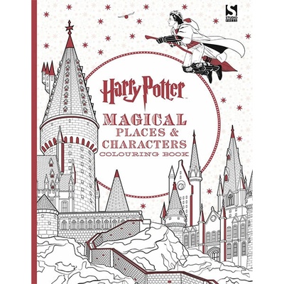 Bonnier Books Ltd Harry Potter Magical Places & Characters Coloring Book