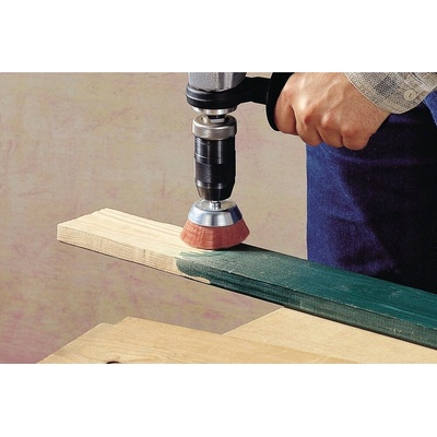 Wolfcraft Nylonový kartáč tvrdý 45mm hrnec 6stopka 1505000