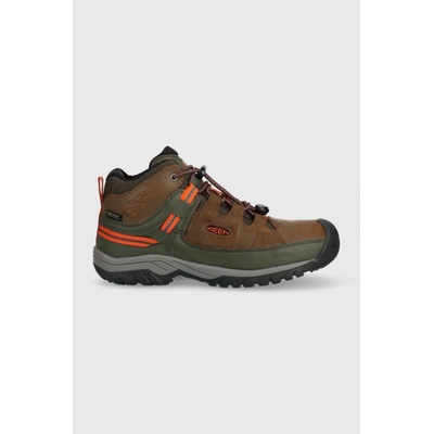 Keen Targhee Mid Wp Youth dark earth/forest night