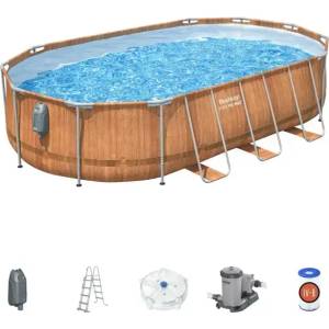 Bestway Басейн Bestway Steel Pro MAX Comfort Jet 56719, 610 х 366 х 122 см