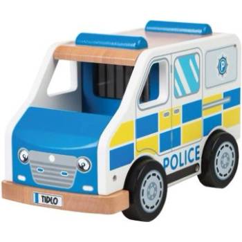 Bigjigs Toys - Дървен полицейски ван (T0509)
