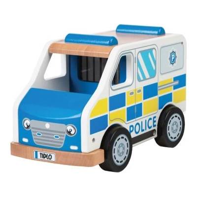 Bigjigs Toys - Дървен полицейски ван (T0509)
