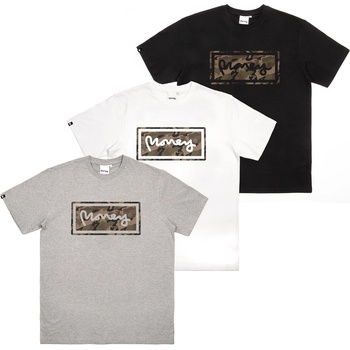 Image 1 of Money Тениска Money Camo Box T-shirts 3Pk - Black/White/Gry