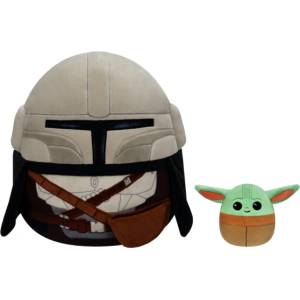 Jazwares Star Wars Mandalorian 30 см и Грогу 9 см (SQDI02140)