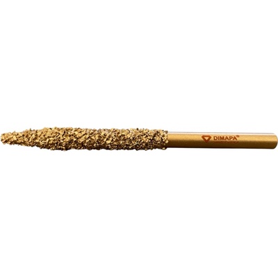 Karbidová rašple - fréza 6x102mm - kužel Zrnitost: #23
