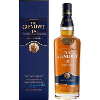 Glenlivet 18y 40% 0,7 l (kazeta)