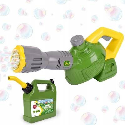 TOMY John Deere Foukač listí s funkcí bublifuku X470146