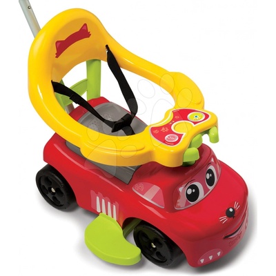 Smoby s ohrádkou Koník Auto Balade s vodiacou tyčou a úložným priestorom 54*41*47 cm
