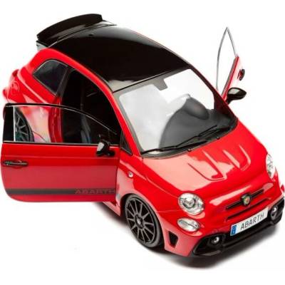 SOLIDO FIAT F595 ABARTH WORKS ČERVENÁ 1:18
