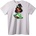 NOONEBRAND Тениска с принцеса - 6XL, White