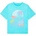 Roxy Детска тениска Roxy Kid's Eveoversize Washed T-shirt - Aqua Splash - размер 4 Years (704-6036-0111)