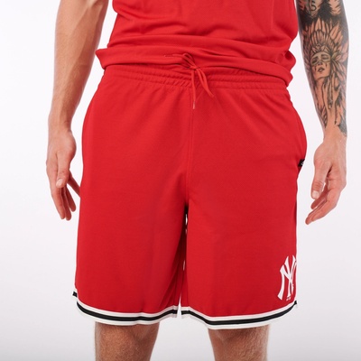 47 MLB NEW YORK YANKEES BACK COURT 47 GRAFTON shorts BB017PEMBGS551987RD Červené