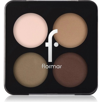 Flormar Color Eyeshadow Palette палитра сенки за очи цвят 004 Swiss Chocolate 6 гр